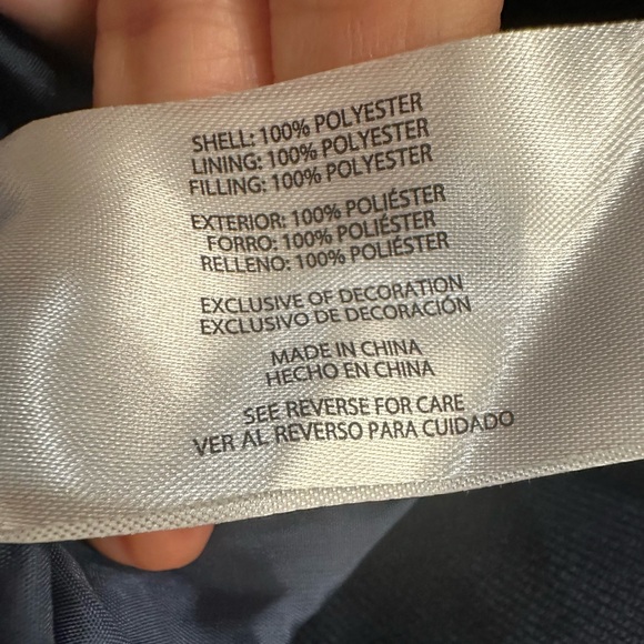 Banana Republic Dark Blue Men's Bomber Jacket XL - Picture 3 of 3